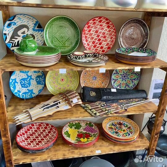 Восточная посуда риштан керамика