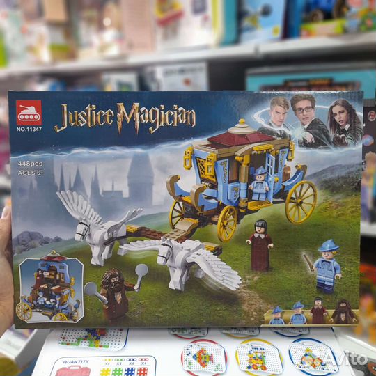 Игрушка Замок конструктор лего Гарри поттер нинзя