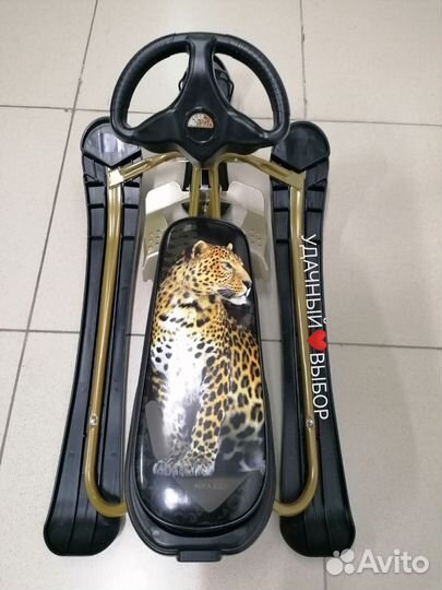 Новый снeгокат Nika Cross (леопард)
