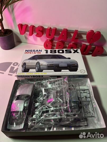 Сборная Модель 1/24 Nissan 180 Sx