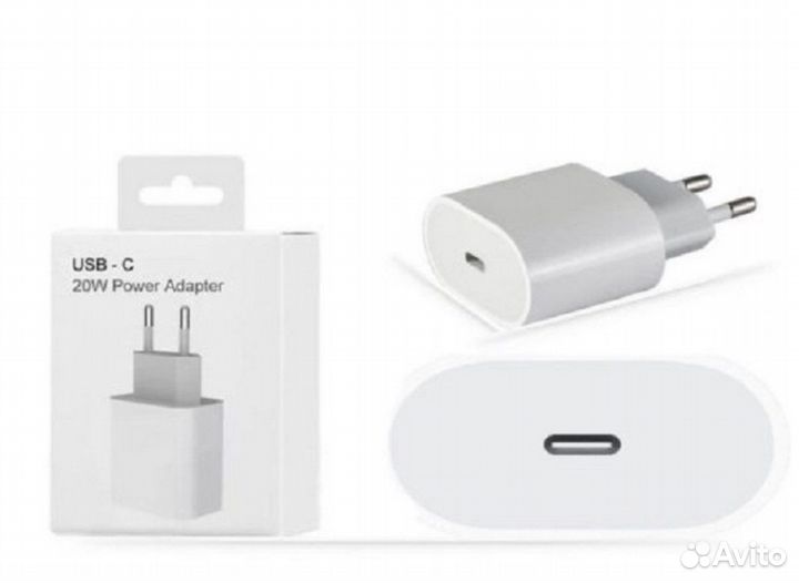 Блок питания apple 20w новый