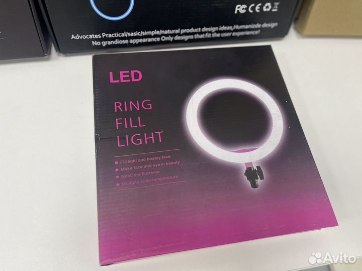 Кольцевая Лампа Led M26+Держатель Для Телефона