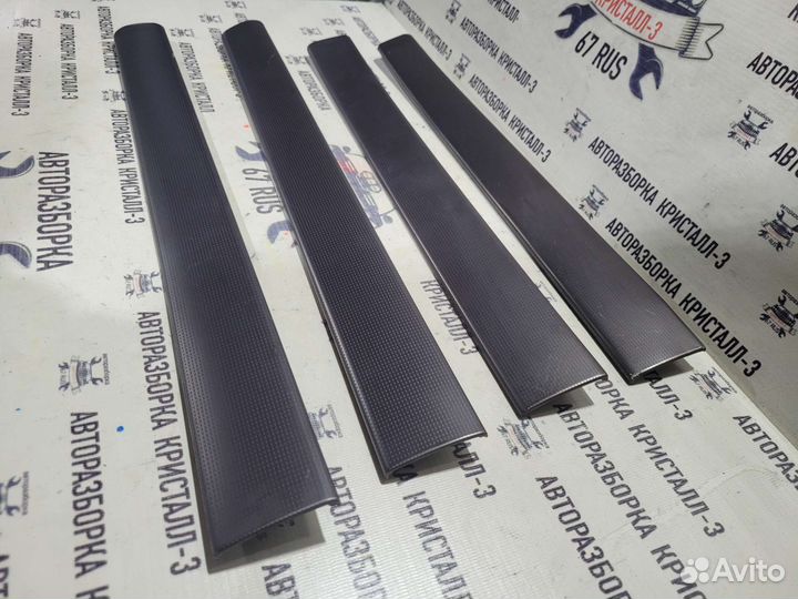 Накладки обшивок дверей audi a6 c5 (комплект 4шт)
