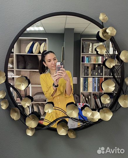 Зеркало круглое
