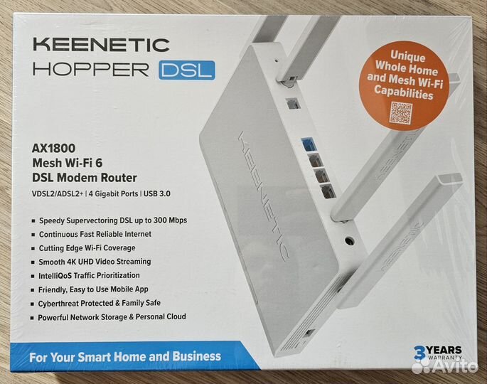 Keenetic Hopper DSL KN-3610 новый