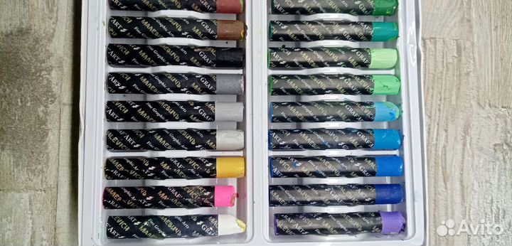 Масляная пастель 2 набора