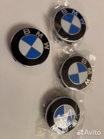 Колпачки на литые диски bmw 68 и 56мм