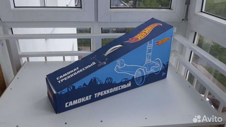 Самокат детский трехколесный бу