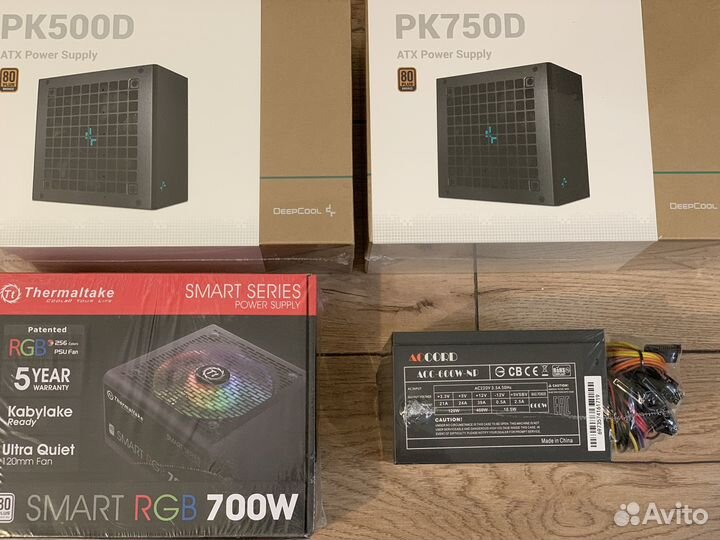 Новые блоки питания 750w-500W