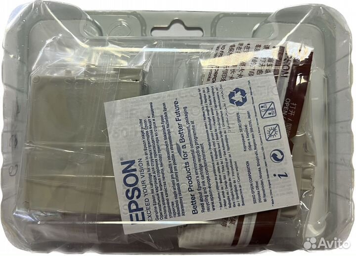 Набор оригинальных картриджей Epson T0635