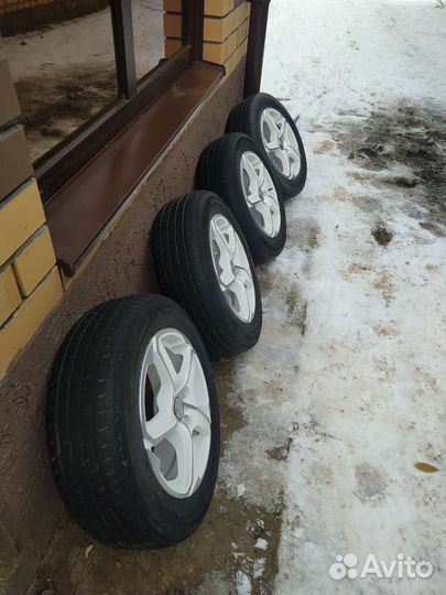 Литые диски r15 на kia rio бу