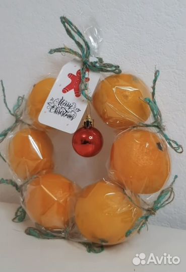 Новогодний съедобный букет