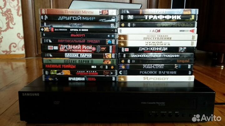 DVD + VHS проигрыватель 