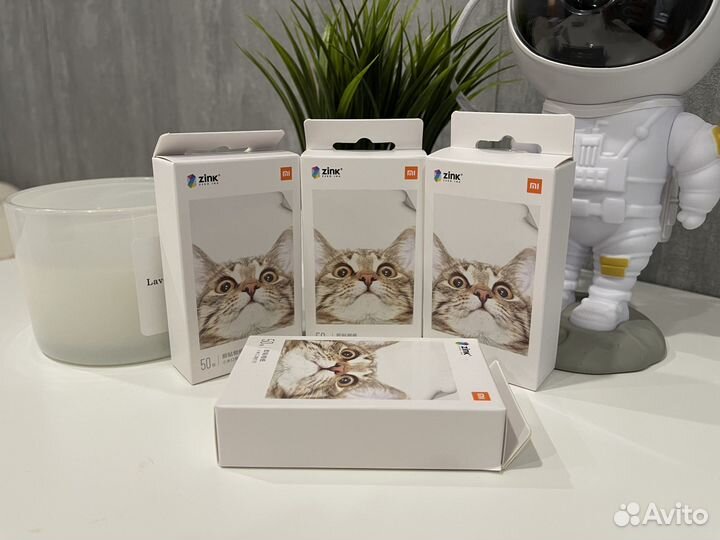 Портативный фотопринтер xiaomi новый