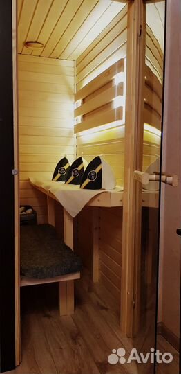 Апартаменты в центре Москвы с камином и сауной