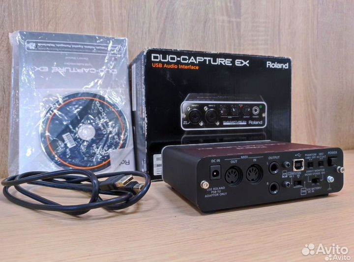 Звуковая карта Roland duo capture ex