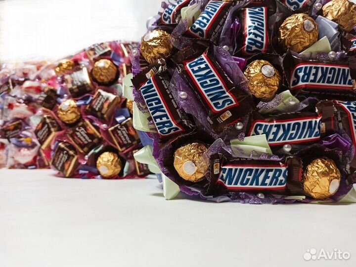 Букет с конфетами