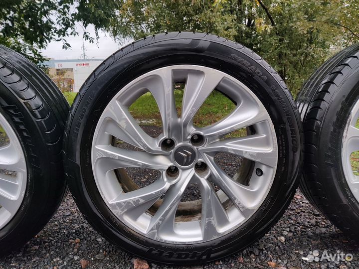 Колеса в сборе R17 Citroen оригинальные Etincelle