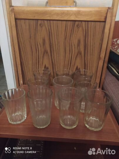Стаканы граненые СССР