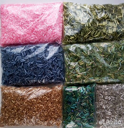 Бисер, стеклярус, рубка пр-во Китай