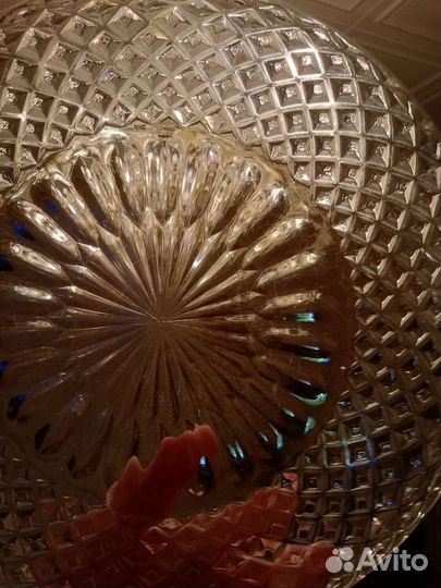 Хрустальная подставка для торта