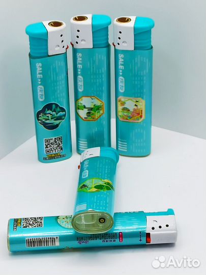 Турбо зажигалка газовая в ассортименте