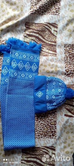 Комплект шапка и шарф