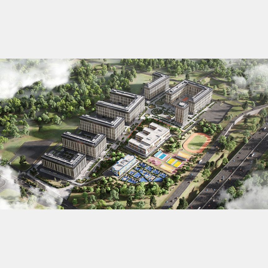 3-к. квартира, 71,7 м², 5/19 эт.