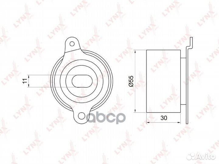 Ролик натяжной ремня грм PB-1017 lynxauto
