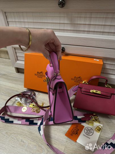 Сумка hermes kelly mini