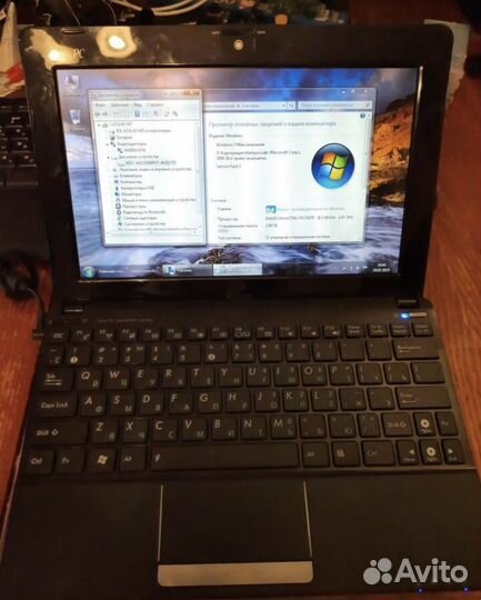 Нетбук asus Eee pc 1015 не работает клавиатура