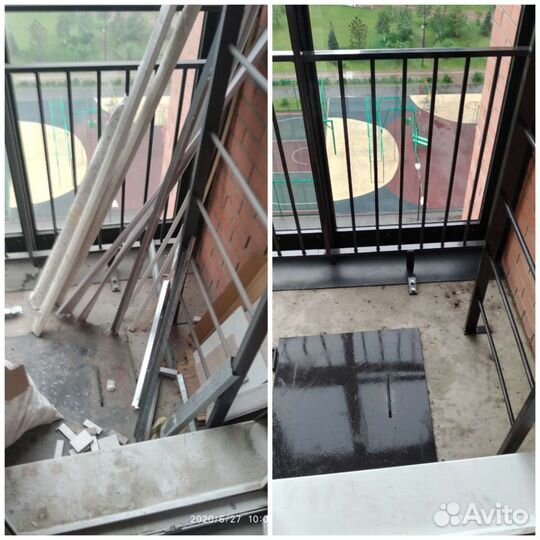 Мойка окон и балконов