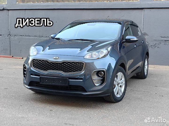 Kia Sportage 1.7 AMT, 2017, 163 000 км