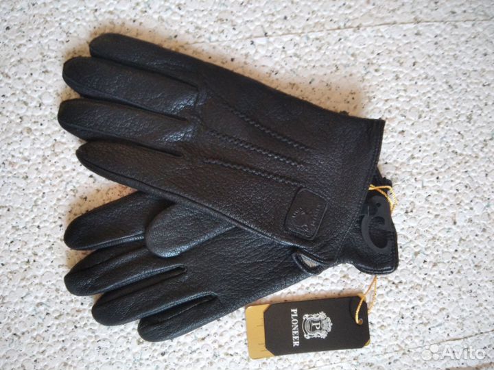 Мужские кожаные перчатки размер10,5