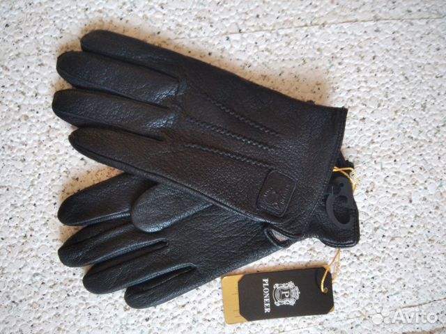 Мужские кожаные перчатки размер10,5