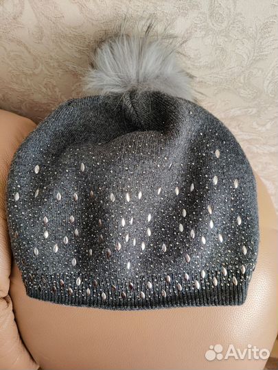 Шапка с шарф женские