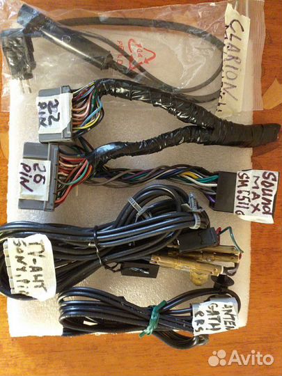 Разьемы - Фишки /для а/магнитол и усилителей