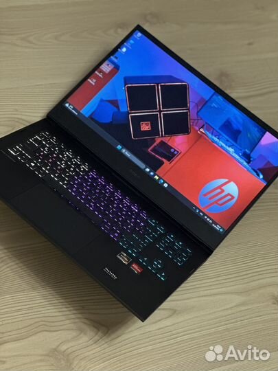 Мощный игровой ноутбук hp omen 16.1 8gb