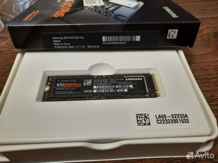 Ssd Samsung 970 evo plus 500Gb