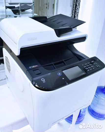 Принтер мфу лазерный ricoh sp c261sfnw