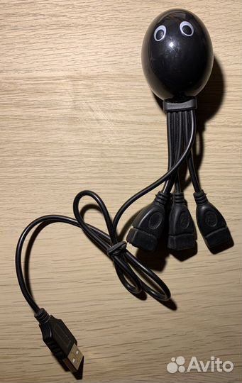 USB хаб осьминог (4 порта)