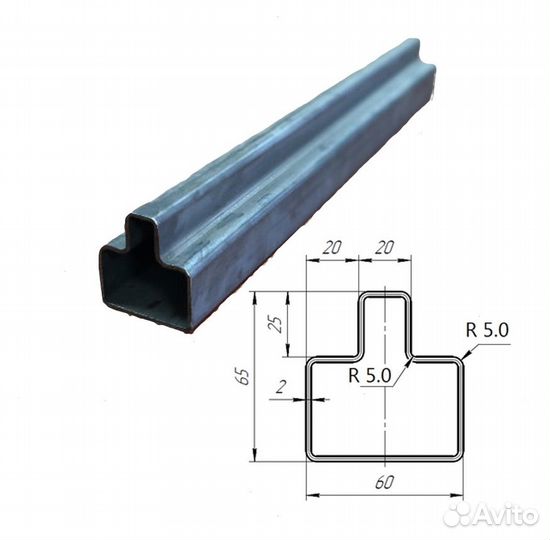 Откатные ворота 4х2 