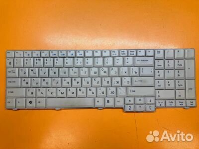 Б/У клавиатура для ноутбука Acer 7000 белая