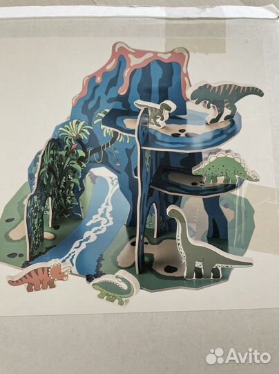 Динозавры деревянные икеа