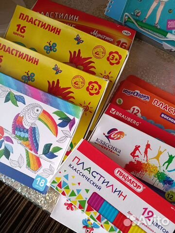 Пластилин новый