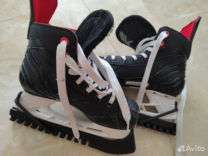 Хоккейные коньки bauer
