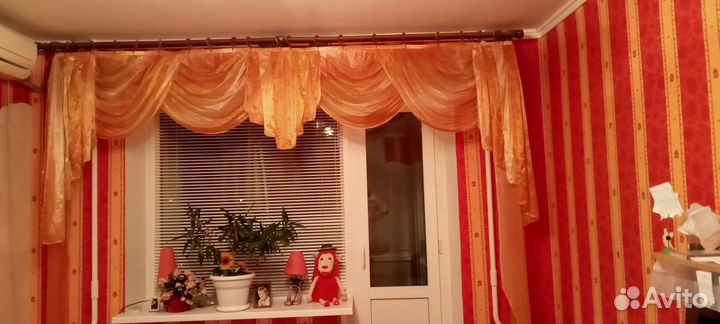 Ламбрекен из органзы