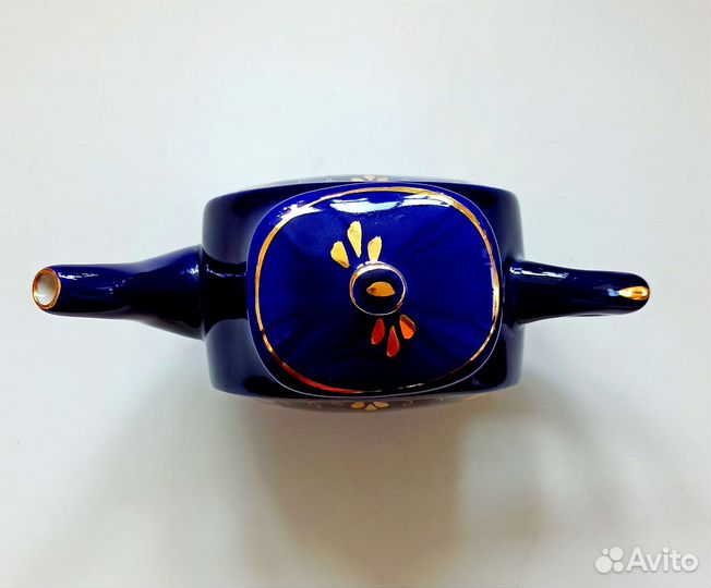 Чайник заварочный СССР, Гжель 70 е годы