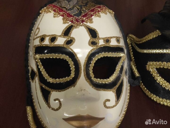 Маска Новогодняя карнавальная