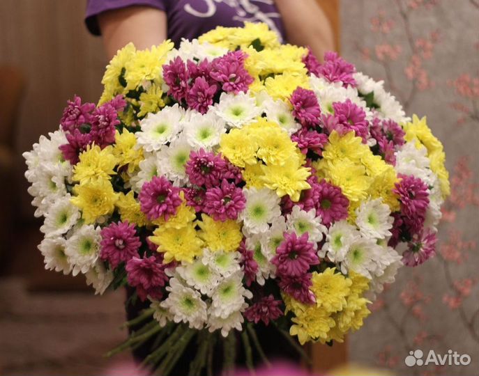 Букет хризантем